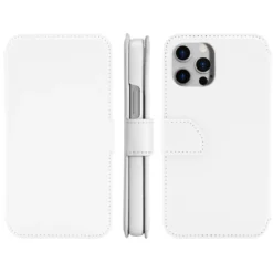 Wallet Case Solo 503 till iPhone 12 och 12 Pro Vit