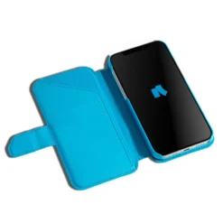 Wallet Case Solo 503 till iPhone 12 och 12 Pro Blå