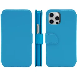 Wallet Case Solo 503 till iPhone 12 och 12 Pro Blå