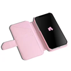 Wallet Case Solo 503 till iPhone 12 och 12 Pro Rosa