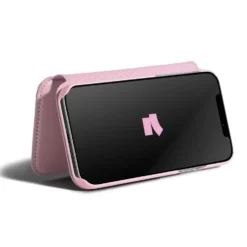 Wallet Case Solo 503 till iPhone 12 och 12 Pro Rosa