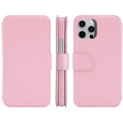 Wallet Case Solo 503 till iPhone 12 och 12 Pro Rosa