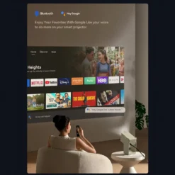 Wanbo Cube 2 Pro smart projektor med Full HD och Android TV 11