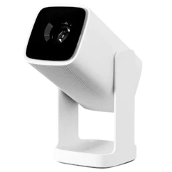 Wanbo Portabel projektor med Android TV och 360° gimbalstativ