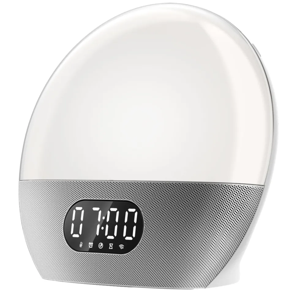 WiiM Wake-up light med väckarklocka
