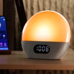 WiiM Wake-up light med väckarklocka