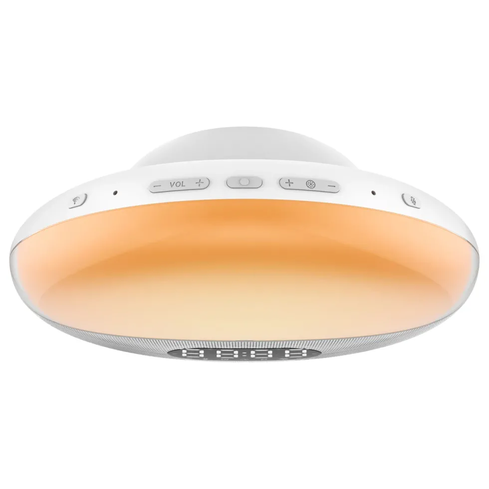 WiiM Wake-up light med väckarklocka