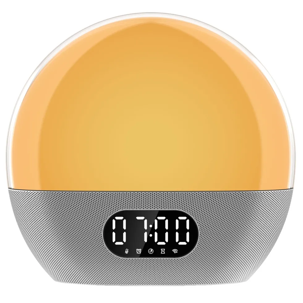 WiiM Wake-up light med väckarklocka