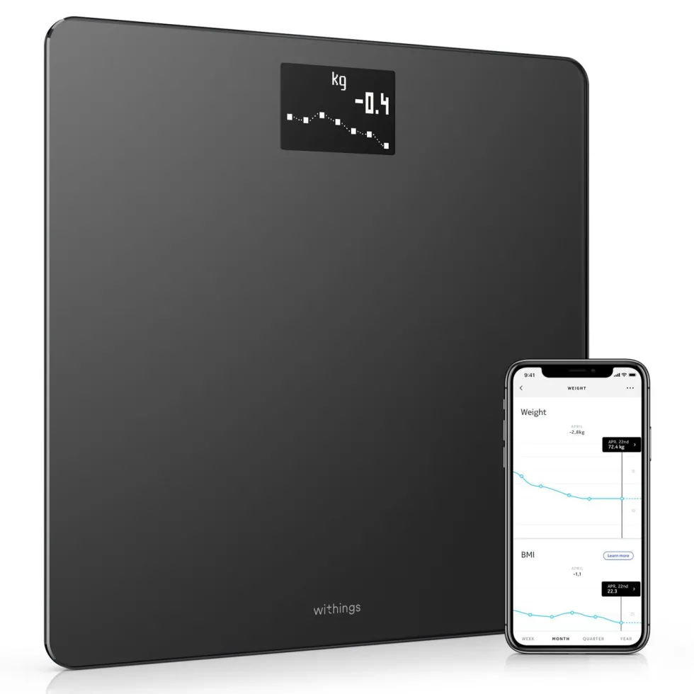 Withings Body Personvåg med wifi Svart