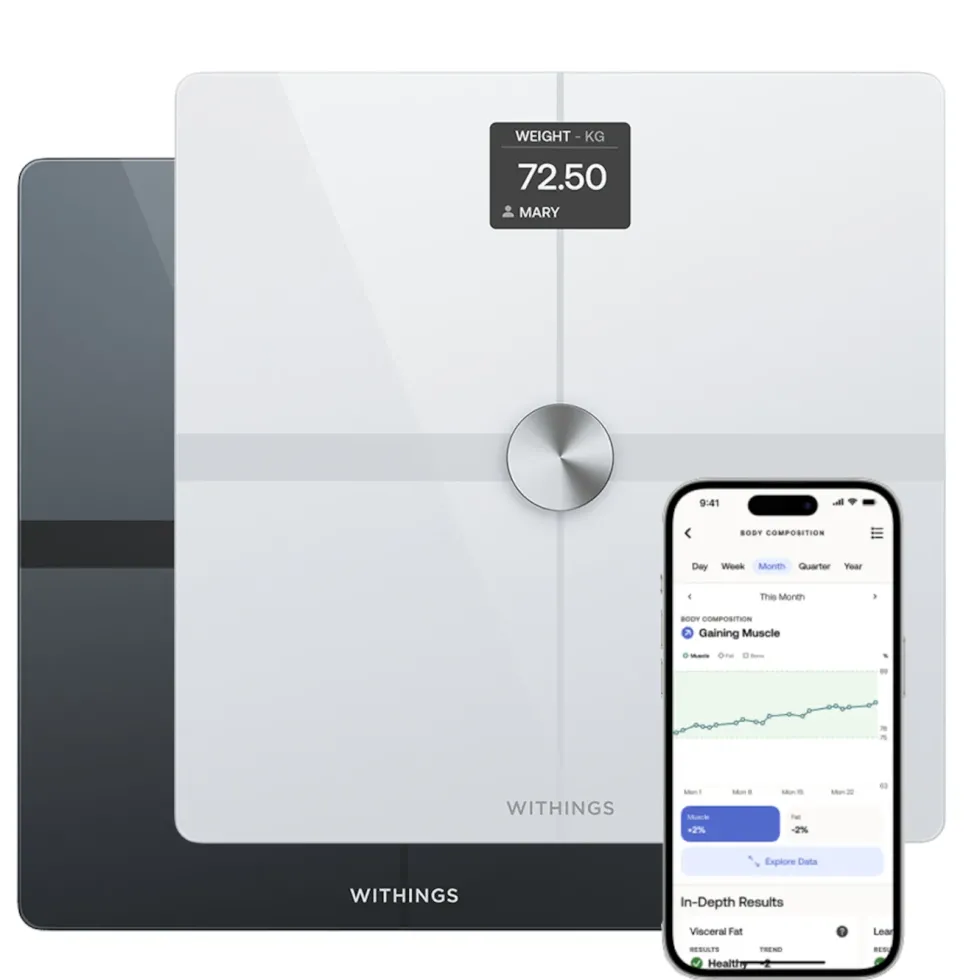 Withings Body Smart Personvåg med wifi Vit