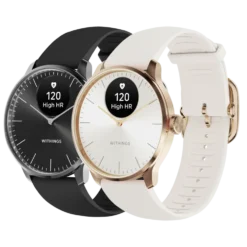 Withings Scanwatch Light Smartklocka med klassisk urtavla 37 mm Svart