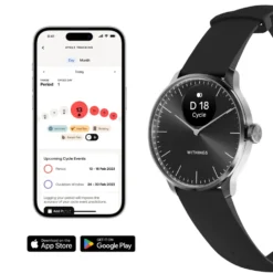 Withings Scanwatch Light Smartklocka med klassisk urtavla 37 mm Svart