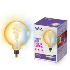 WiZ Amber Filament G200 Smart LED-lampa E27 390 lm