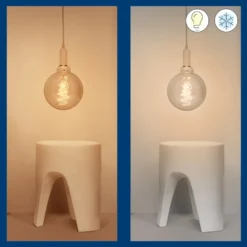 WiZ Amber Filament G200 Smart LED-lampa E27 390 lm