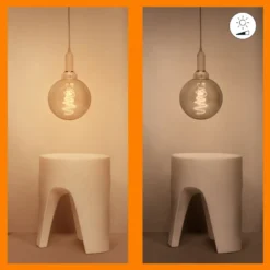 WiZ Amber Filament G200 Smart LED-lampa E27 390 lm