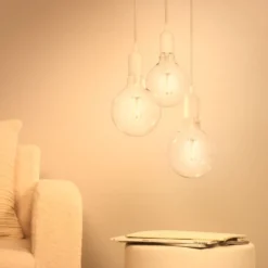 WiZ Amber Filament G200 Smart LED-lampa E27 390 lm