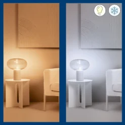 WiZ Clear Filament A60 Smart LED-lampa E27 806 lm