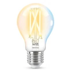 WiZ Clear Filament A60 Smart LED-lampa E27 806 lm