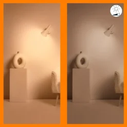 WiZ C37 Smart LED-lampa E14 470 lm 2-pack