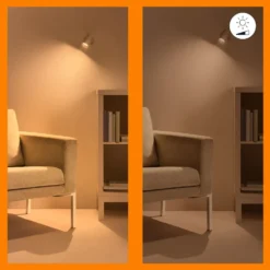 WiZ GU10 Smart LED-lampa 345 lm 2-pack