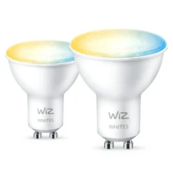 WiZ GU10 Smart LED-lampa 345 lm 2-pack