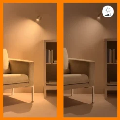WiZ GU10 Smart LED-lampa 345 lm 2-pack