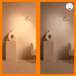 WiZ Varmvit C37 Smart LED-lampa E14 470 lm