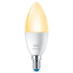 WiZ Varmvit C37 Smart LED-lampa E14 470 lm