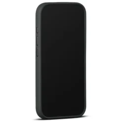 WOOLNUT Läderfodral för iPhone 17 Pro Svart