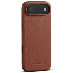 WOOLNUT Läderfodral för iPhone Air Cognac