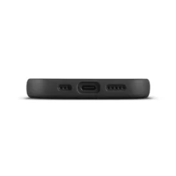 WOOLNUT Läderfodral för iPhone 16 Pro Svart
