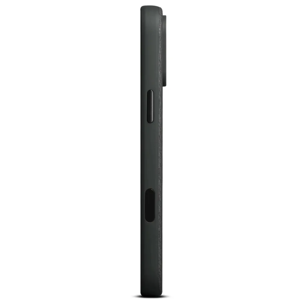 WOOLNUT Läderfodral för iPhone 17 Pro Max Svart