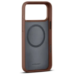 WOOLNUT Läderfodral för iPhone 17 Pro Max Cognac