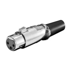 XLR-kontakt 3-polig Hona