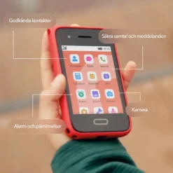 Xplora One - barnmobil utan internet och sociala medier Svart