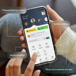 Xplora One - barnmobil utan internet och sociala medier Svart