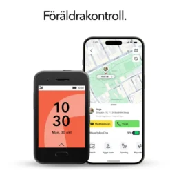 Xplora One - barnmobil utan internet och sociala medier Svart