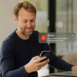 Xplora One - barnmobil utan internet och sociala medier Svart