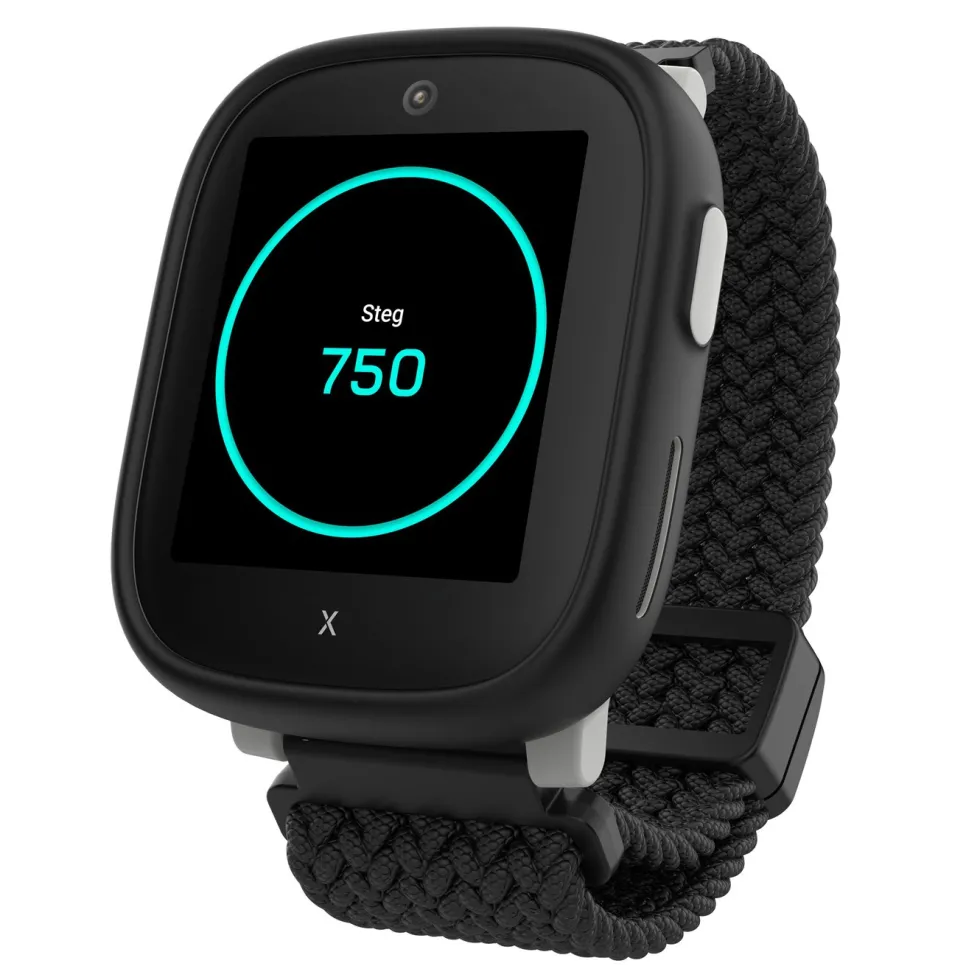 Xplora X6Play (Gen. 2) GPS-klocka med telefon för barn Svart