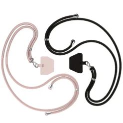 Xqisit Phone Strap Universal mobilrem för mobilskal Svart