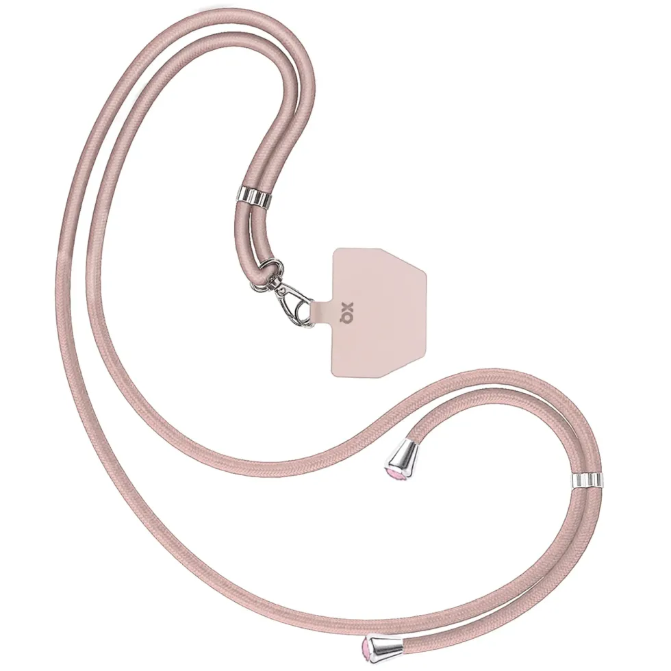 Xqisit Phone Strap Universal mobilrem för mobilskal Rosa