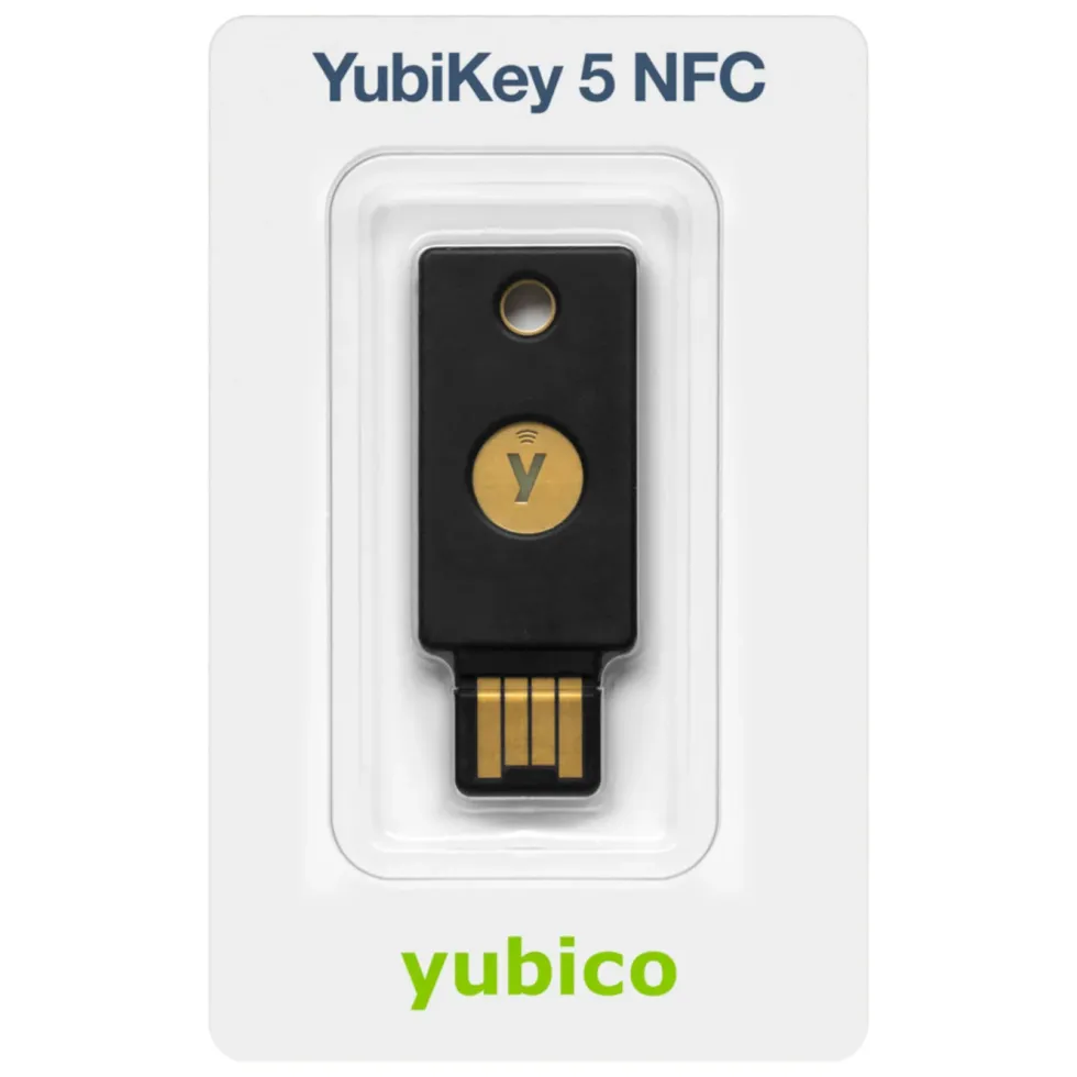 Yubico YubiKey 5 NFC Säkerhetsnyckel med USB-A