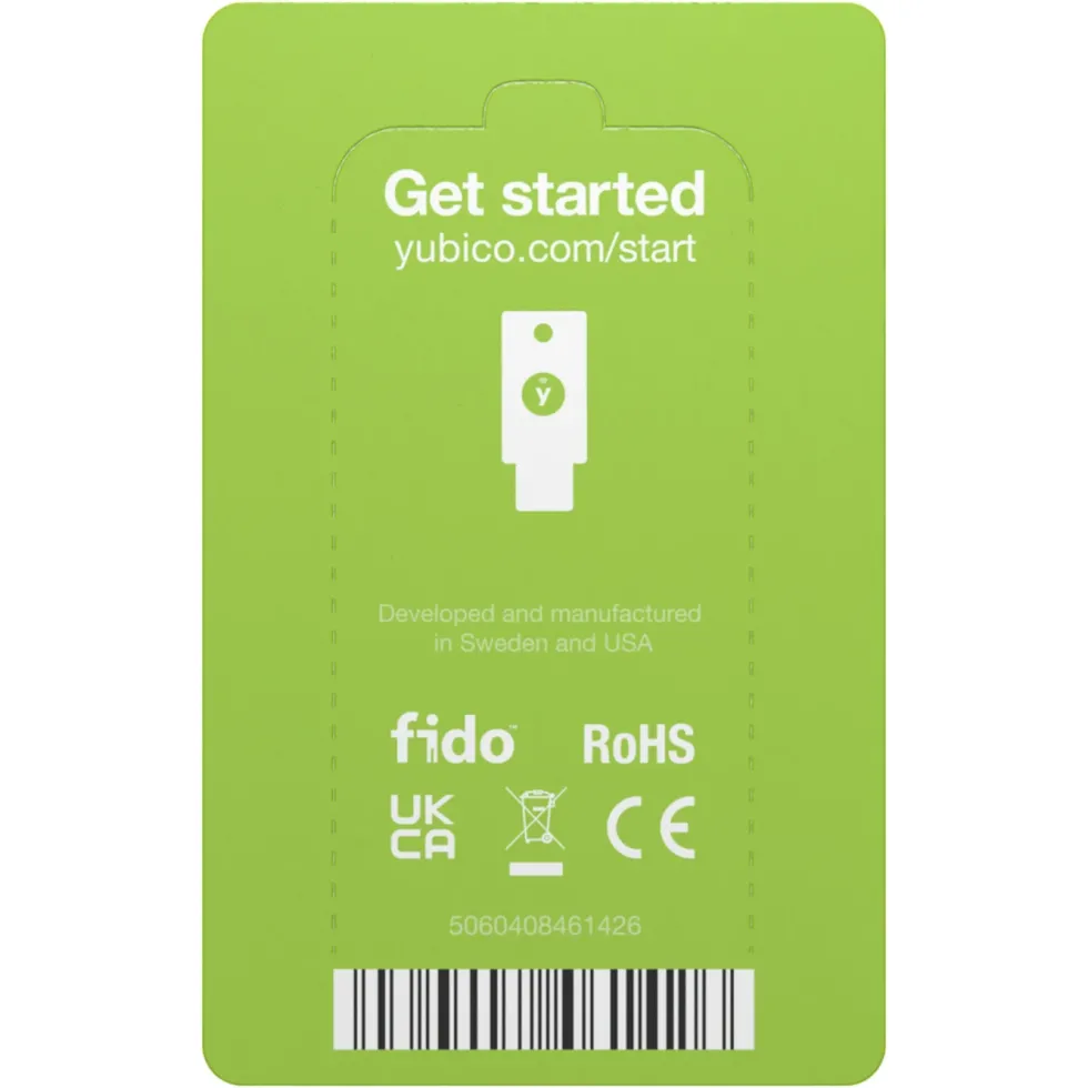 Yubico YubiKey 5 NFC Säkerhetsnyckel med USB-A