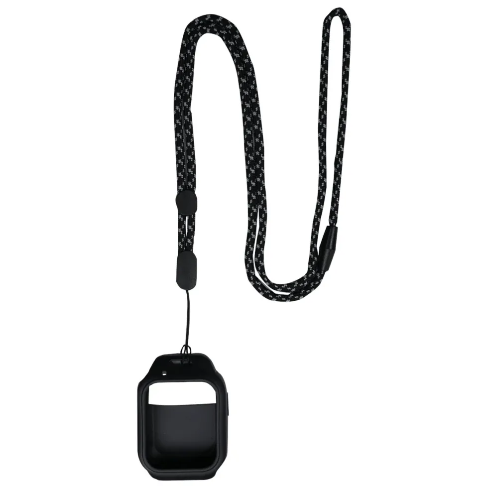 ZTE Klockskydd med halsrem för Watch K2 och K2 Pro Svart