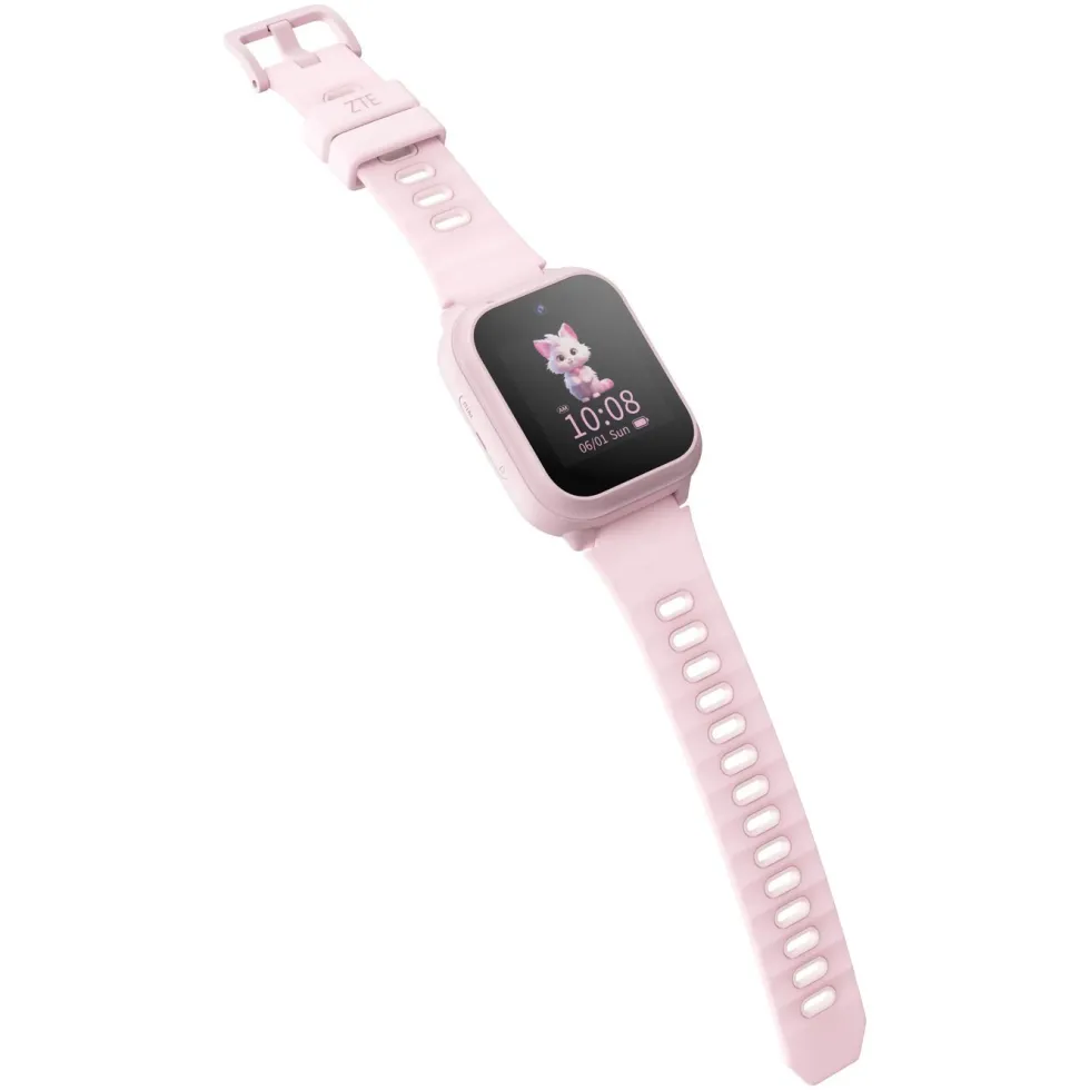 ZTE Watch K2 Pro – smartklocka för barn Rosa
